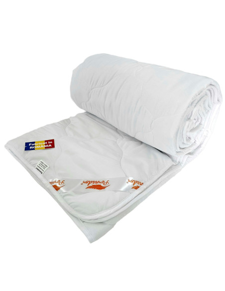 Pilota matlasata Pernador, microfibra 200g/mp, lavabila la 90°C, 140cm x 200cm