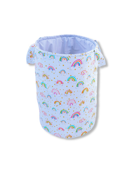 Cos pentru jucarii pliabil, curcubeu verde