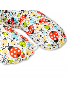 Perna pentru gravide tip cornulet 3 in 1 din bumbac,... 2