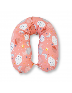 Perna pentru gravide tip cornulet 3 in 1 din bumbac,...