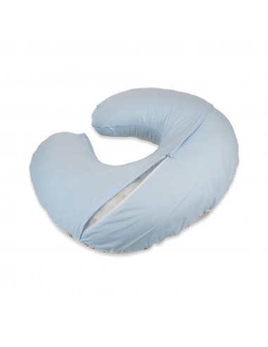 Husa Perna pentru alaptare 2 in 1, curcubeu...