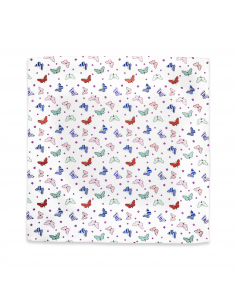 2 Scutece reutilizabile 70x70cm, fluturi 2